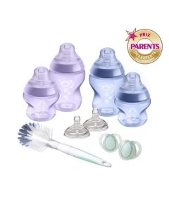 2 Tétines Tommee Tippee Closer to Nature - Débit moyen 3m+ au Maroc - Baby  And Mom