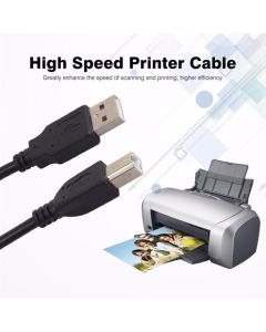 Câble pour imprimante GX HIGH 1.5M USB 2.0 Extension haute vitesse pour  Canon, Hp, Epson