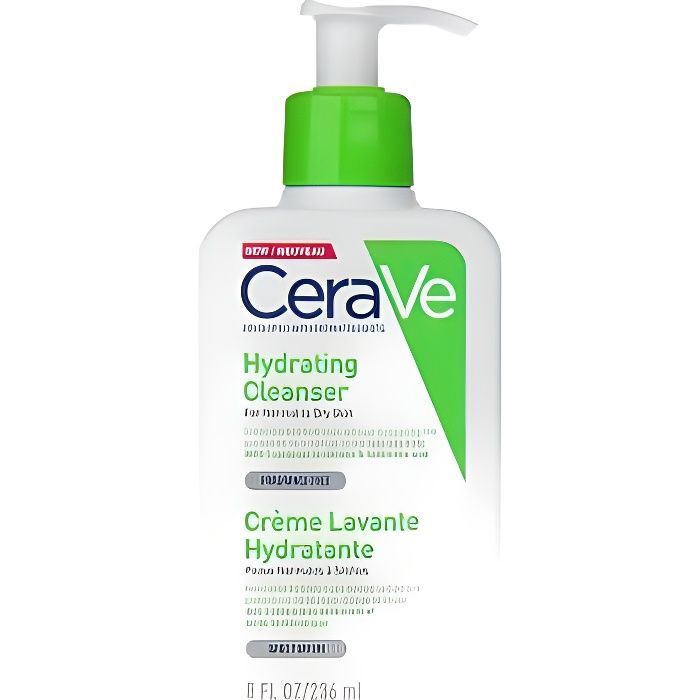 CeraVe • Crème hydratante pour le visage + nettoyage crème à