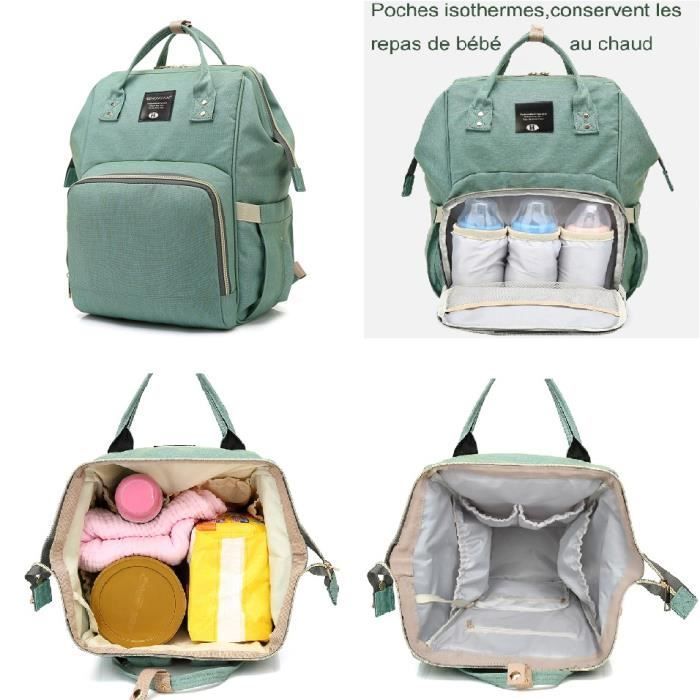 Sac de voyage portable pour maman et bébé : sac à langer grande capacité sac  de rangement pour maman et bébé nouveau 2023