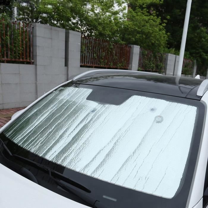 Housse de protection solaire universelle pour pare-brise de voiture,  anti-uv, accessoire pour automobile