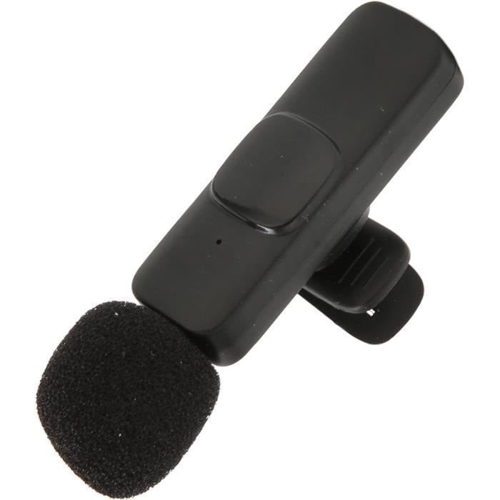 Microphone Lavalier Sans Fil Usb C, Clip Sans Fil Sur Microphone Afh K8  Stable Pour Téléphone[H5045]