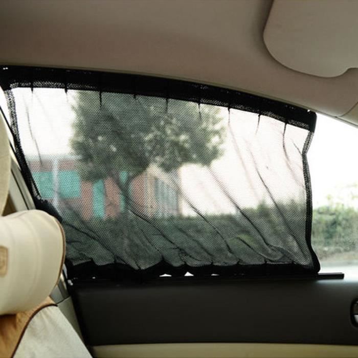 Pare-soleil de fenêtre de voiture pliable, housse de protection, rideaux de  véhicule, accessoires automobiles pour