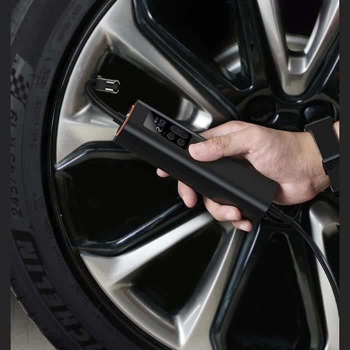 Gonfleur de pneu portable numérique sans fil