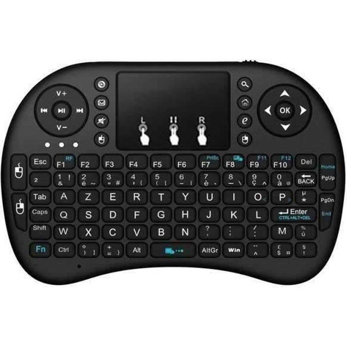 Mini clavier Bluetooth sans fil, rétro4.2 RVB, aste pour iPad, téléphone,  tablette, espagnol, russe