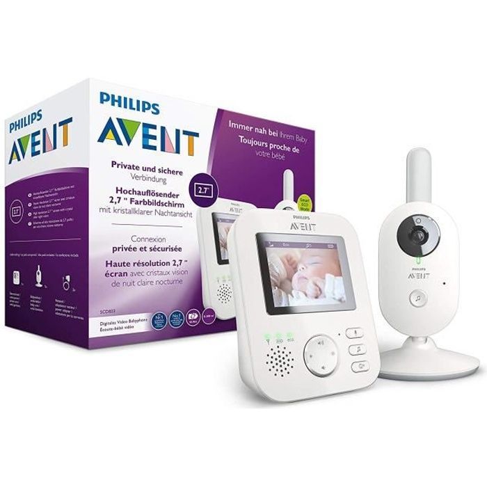 Ecoute-bébé vidéo See - Connected Home - Babyphone intelligent et