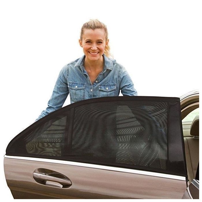 Pare-soleil réglable et pliable pour fenêtre latérale de voiture