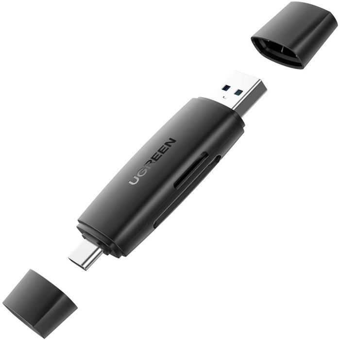 USB C Lecteur Carte SD USB 3.0 Adaptateur de Carte Mémoire USB 3.0