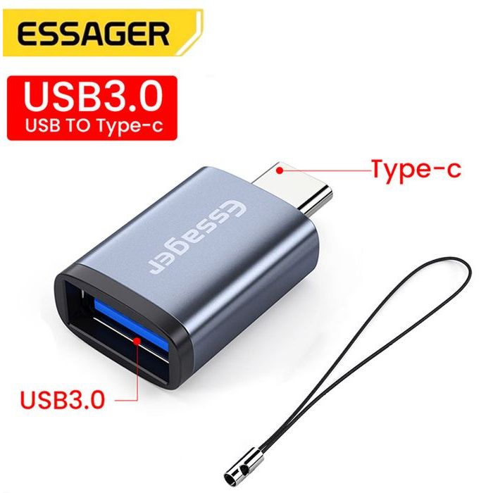 USB 3.0 mâle vers USB Type C femelle OTG adaptateur de données  convertisseur