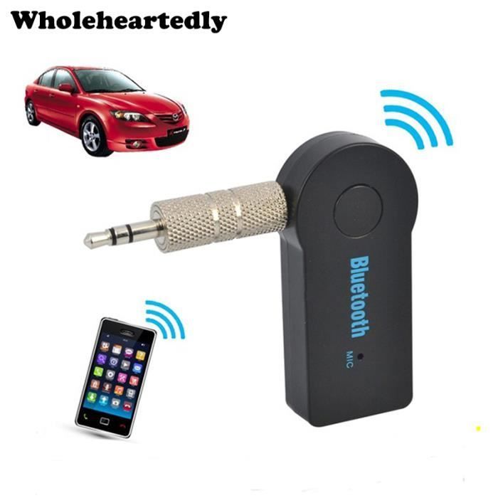 Récepteur audio Bluetooth sans fil pour voiture, kit mains libres