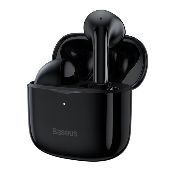 Baseus Oreillette Bluetooth 5.0 Son Double Micro Réduction Active