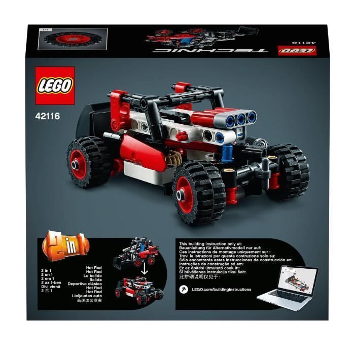 42116 - LEGO® Technic - Chargeuse compacte LEGO : King Jouet, Lego
