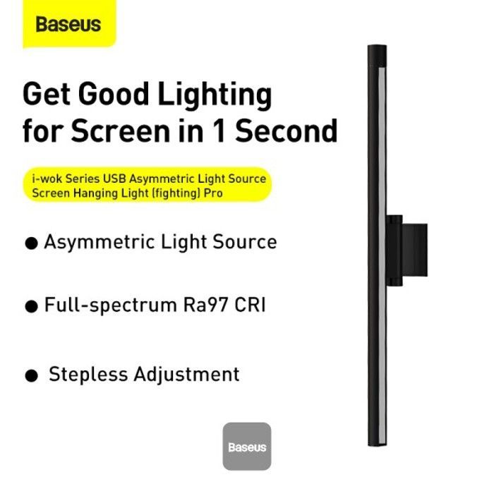 Baseus I-Wok2  Lampe de bureau LED pour moniteur - GSM Maroc