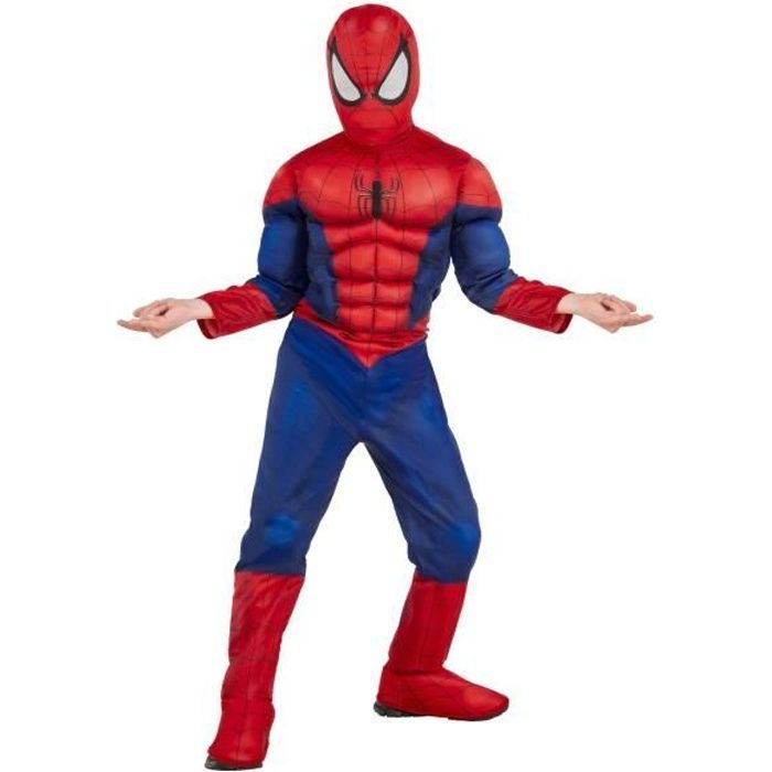 Déguisement Spiderman avec masque éclairé 3-4 ans – Marvel