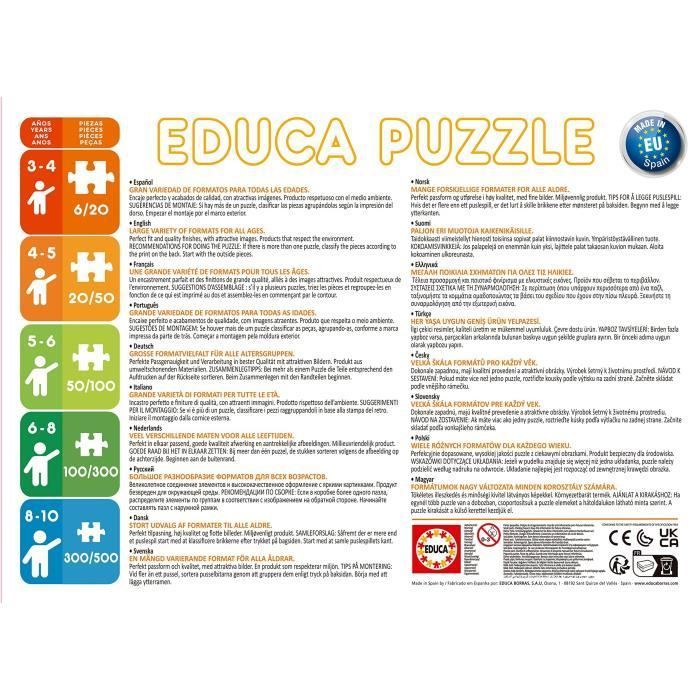 Puzzles de plus de 100 pièces pour les enfants
