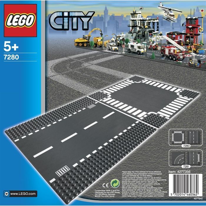 LEGO® City 7280 Route droite et Carrefour