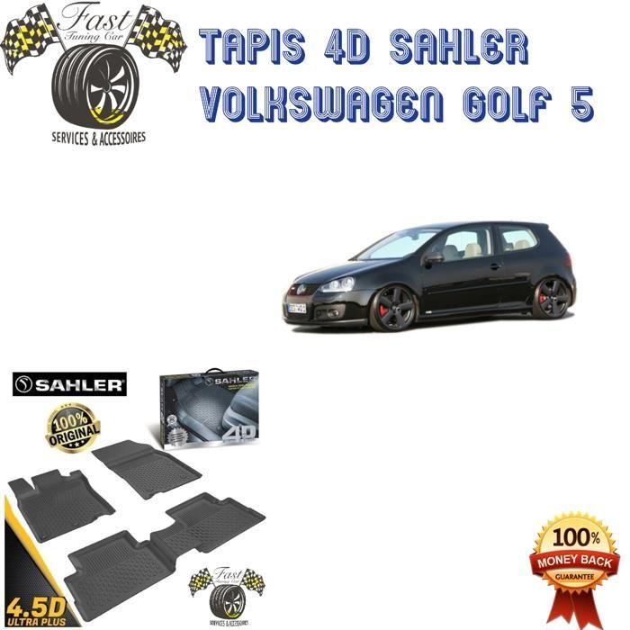 Tapis Autoi Volkswagen GOLF 5 4 pieces sur mesure
