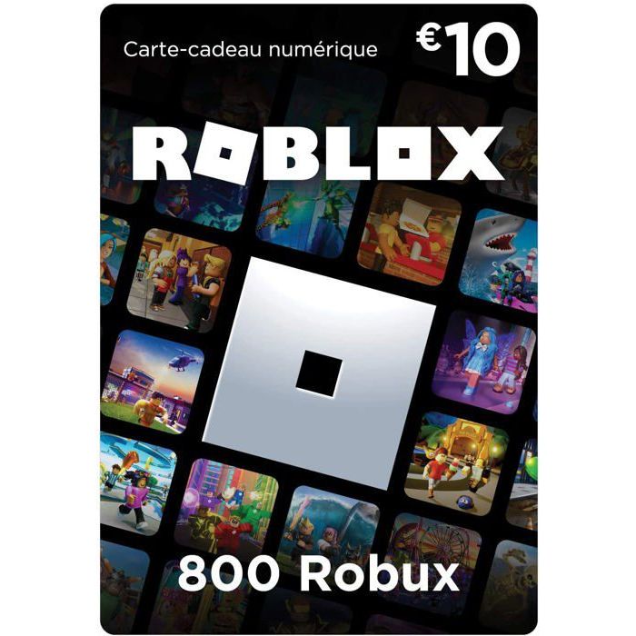 Carte Roblox 10 Euros - PC