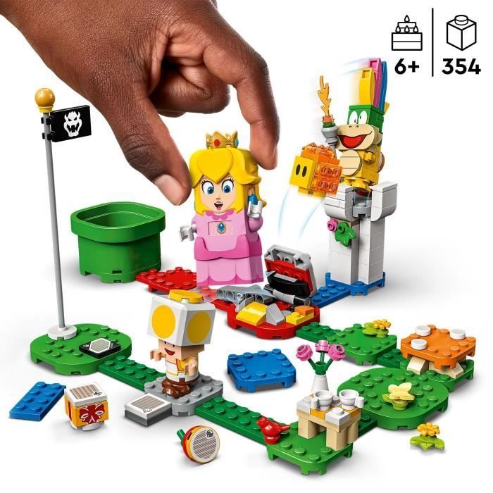 LEGO Super Mario 71403 Pack de Démarrage Les Aventures de Peach, Jouet,  Figurine Interactive sur marjanemall aux meilleurs prix au Maroc