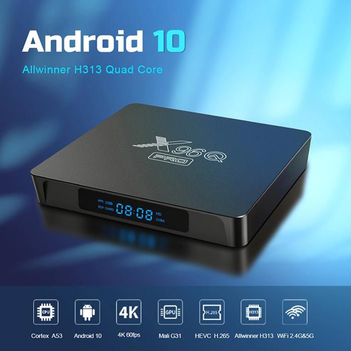 Box TV Android X96Q 4Go 32Go
