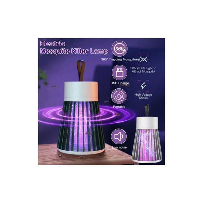 Lampe Anti Moustique Led USB UV Electrique - SOUMARI
