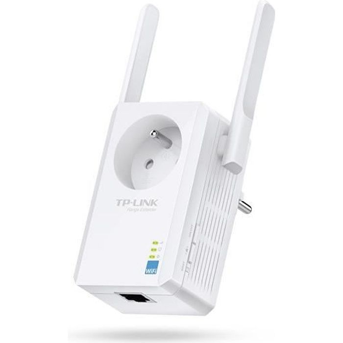 Répéteur WiFi TP-Link TL-WA865RE N 300 Mbps avec prise gigogne prix Maroc