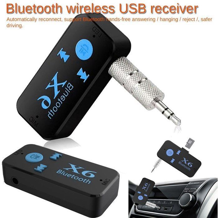 Transmetteur FM Bluetooth 5.0 AUX MP3 Chargeur USB Voiture Prise