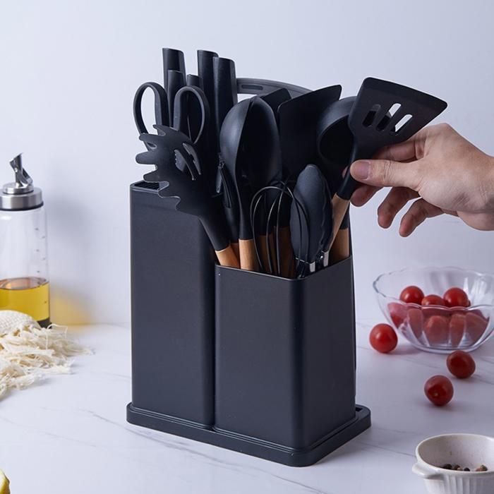 Juste de protection en silicone pour couteau de cuisine, artefact de  protection des mains arrière, couvercle de poignée de couteau, gadgets de  cuisine