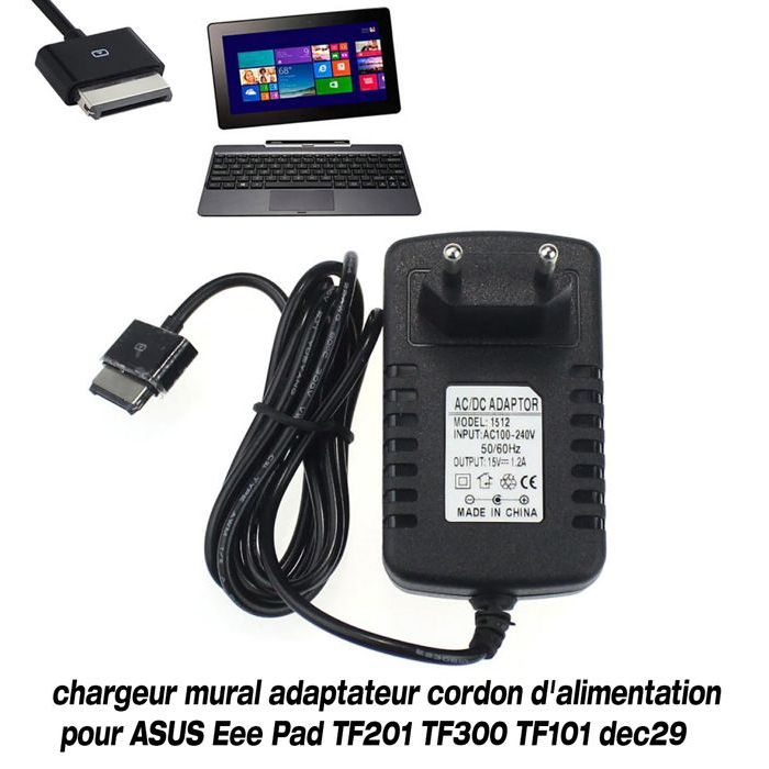 Chargeur Asus All-in-One PC ET2231IN alimentation ordinateur de bureau -  France Chargeur