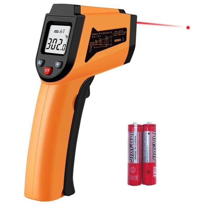 Acheter Thermomètre infrarouge numérique termomètre Laser sans