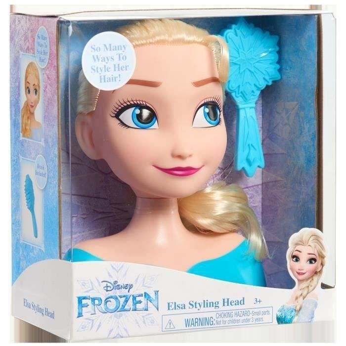 Reine des Neiges Elsa Tête à Coiffer Bijoux ♥ Frozen 2 Elsa