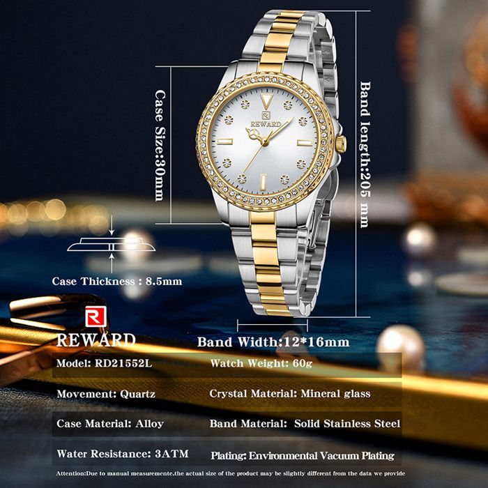 Montre-bracelet à quartz de luxe en acier inoxydable pour hommes, horloge  Shoous