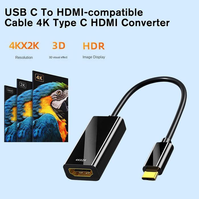 Adaptateur USB-C vers HDMI AISONK, convertisseur AV Maroc