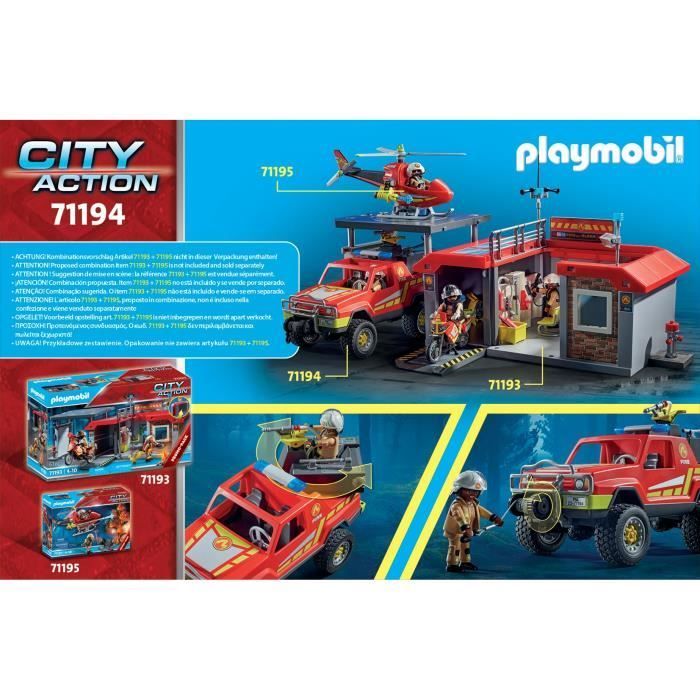 Pick-up et pompier - 71194