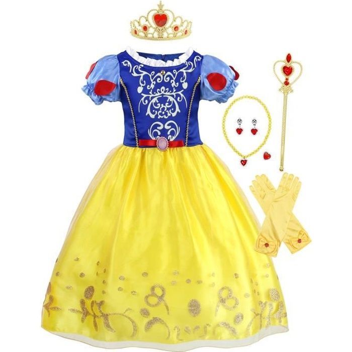 Robe princesse blanche cheap neige