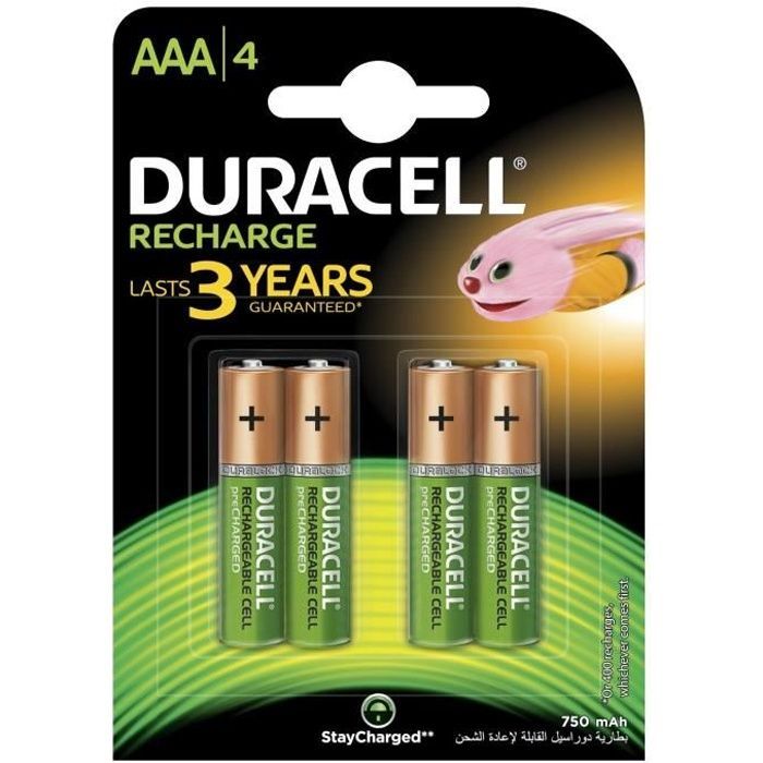 Batteries rechargeables EBL AAAA, batterie Maroc