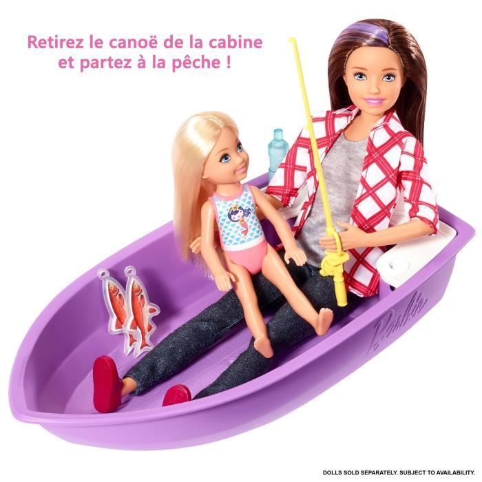 Barbie - Barbie - Coffret Barbie Camping-Car de Chelsea - Poupée