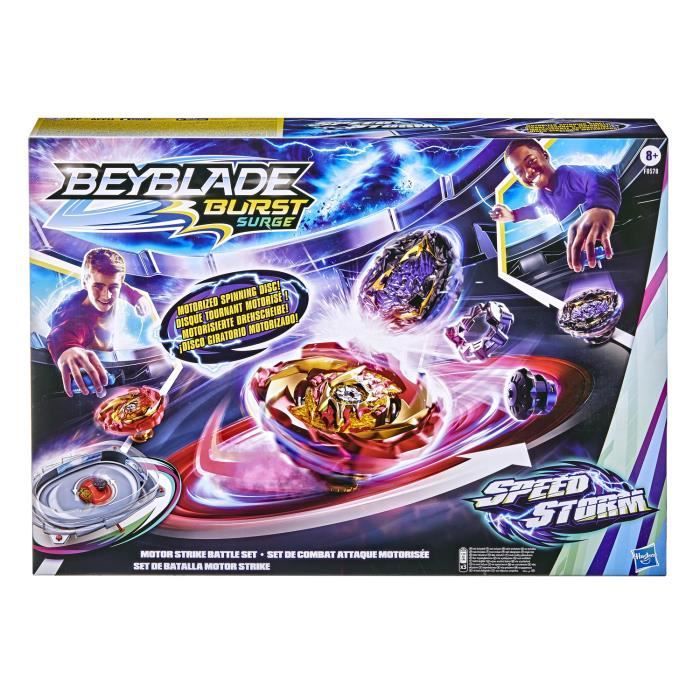 BEYBLADE - Burst Surge Speedstorm - Set de combat Motor Strike