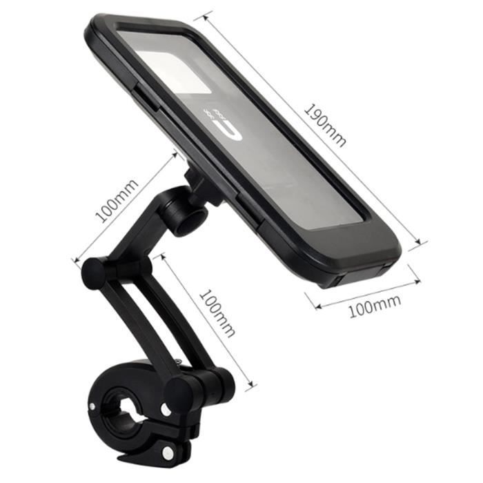 RAYMOND 646257 Support de smartphone en silicone pour vélo - réglable 360°